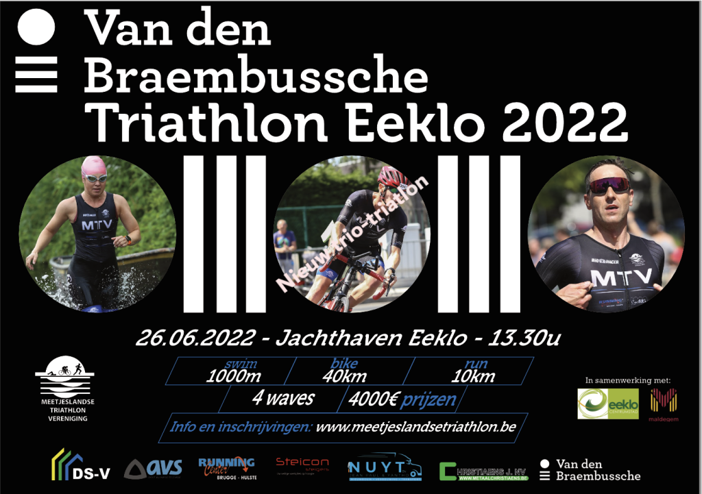 Van den Braembussche triatlon Eeklo 26-06-2022 MTV